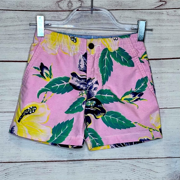 Polo Ralph Lauren Other - Polo Ralph Lauren Tropical Oxford Polo Prepster Shorts Size 2t